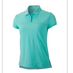 Nike Golf Dri-Fit Flex Polo Light Aqua Small
